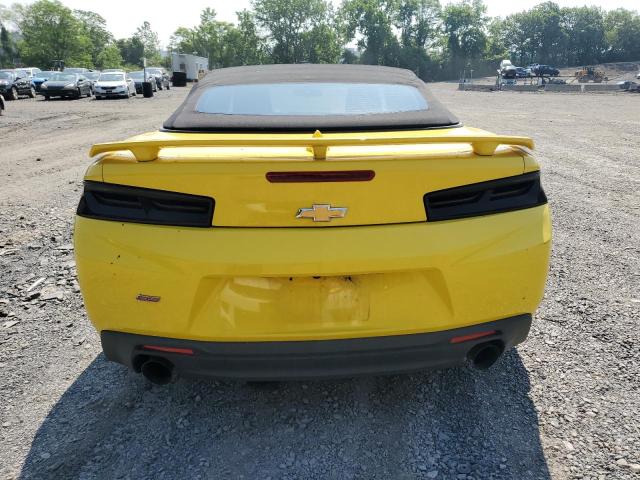 1G1FF3D7XH0169593 - 2017 CHEVROLET CAMARO SS YELLOW photo 6
