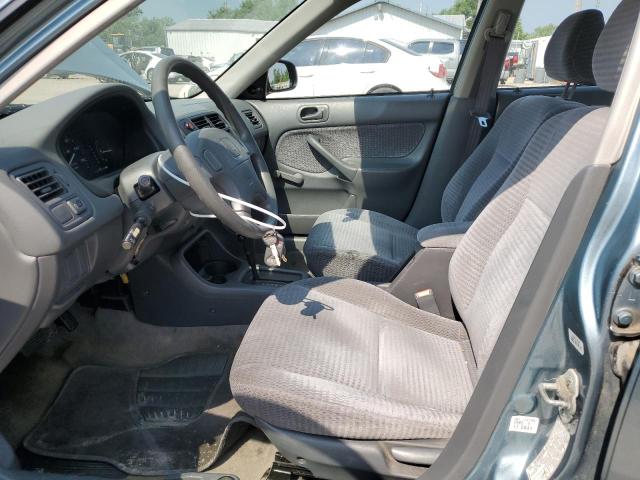 2HGEJ6616YH601086 - 2000 HONDA CIVIC BASE BLUE photo 7