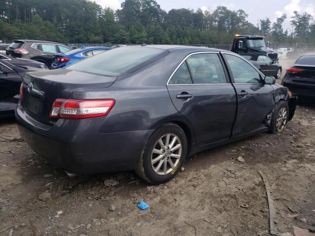 4T1BK3EK9AU609348 - 2010 TOYOTA CAMRY SE GRAY photo 3