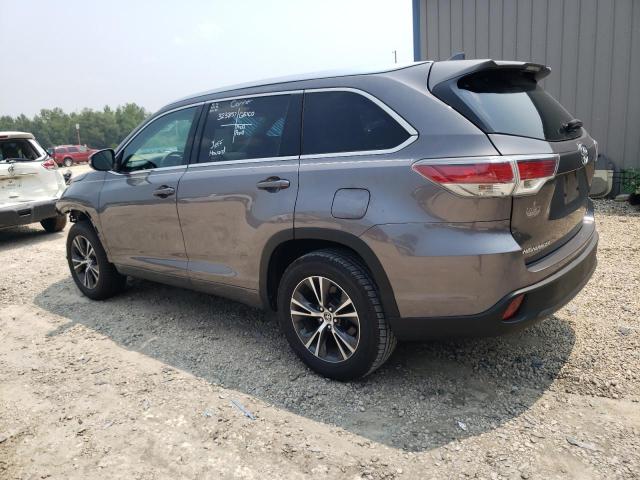5TDKKRFH3GS135291 - 2016 TOYOTA HIGHLANDER XLE Gümüş foto 2