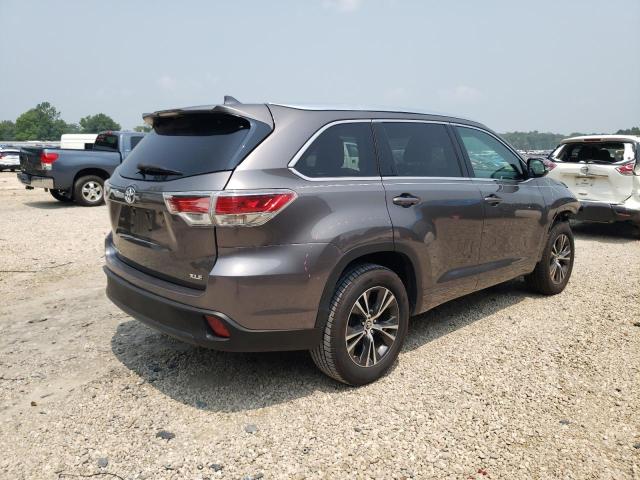 5TDKKRFH3GS135291 - 2016 TOYOTA HIGHLANDER XLE Gümüş foto 3