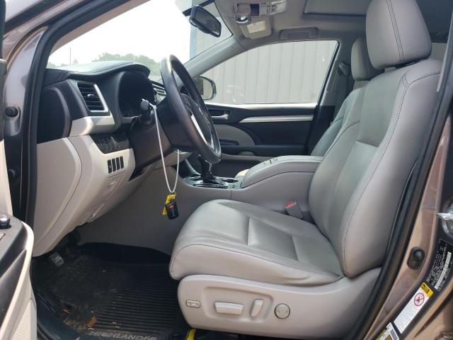 5TDKKRFH3GS135291 - 2016 TOYOTA HIGHLANDER XLE Gümüş foto 7