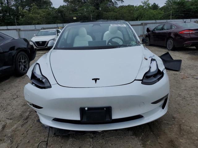 5YJ3E1EA1PF616954 - 2023 TESLA MODEL 3 თეთრი ფოტო 5