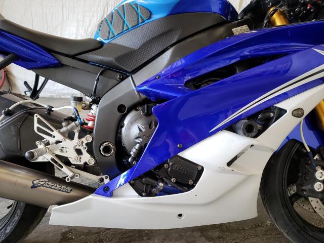 JYARJ12EX6A000721 - 2006 YAMAHA YZFR6 L BLUE photo 7