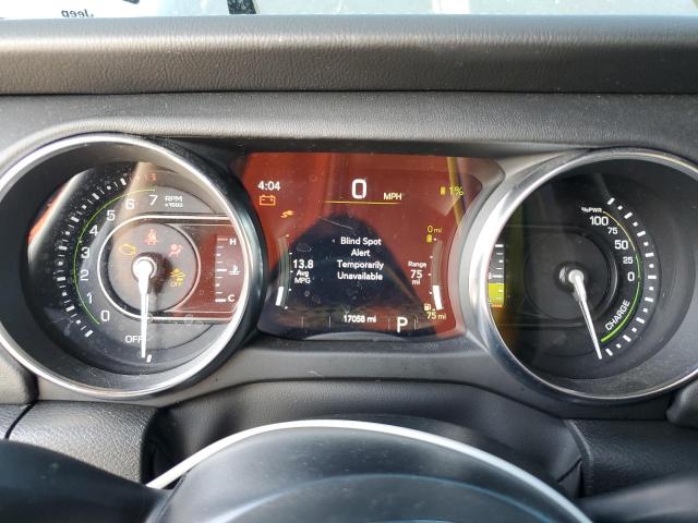 1C4JJXP62NW278259 - 2022 JEEP WRANGLER U SAHARA 4XE BLACK photo 9