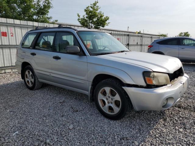 JF1SG65694H740809 - 2004 SUBARU FORESTER 2.5XS Argent photo 4