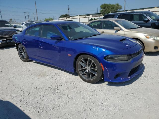 2C3CDXGJXJH177729 - 2018 DODGE CHARGER R/T 392 BLUE photo 4