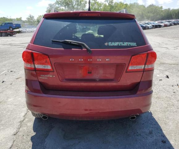 3D4PH1FGXBT502489 - 2011 DODGE JOURNEY MAINSTREET RED photo 6