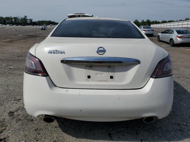 1N4AA5AP4CC814459 - 2012 NISSAN MAXIMA S WHITE photo 6