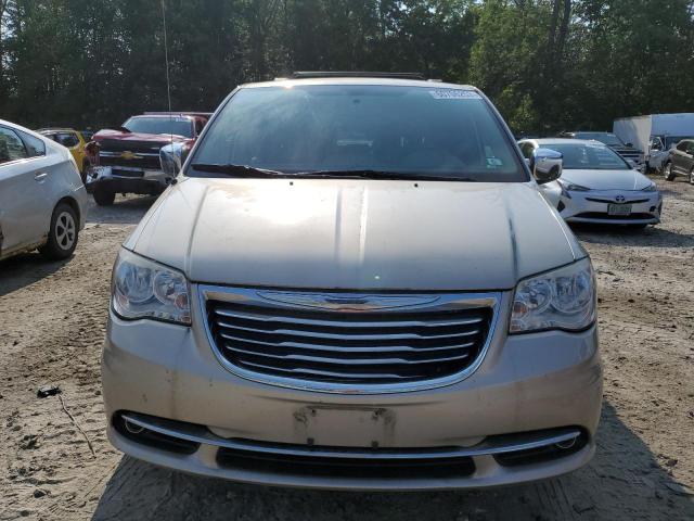 2C4RC1CG1CR363897 - 2012 CHRYSLER TOWN & COU TOURING L BEIGE photo 5