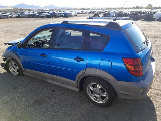 5Y2SL65887Z414991 - 2007 PONTIAC VIBE BLUE photo 2