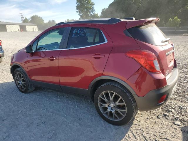 KL4CJ2SM1GB599053 - 2016 BUICK ENCORE SPORT TOURING RED photo 2