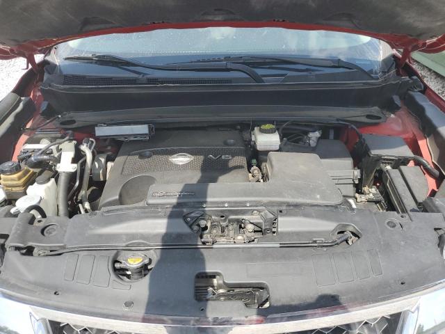 5N1AR2MN8EC725066 - 2014 NISSAN PATHFINDER S RED photo 12