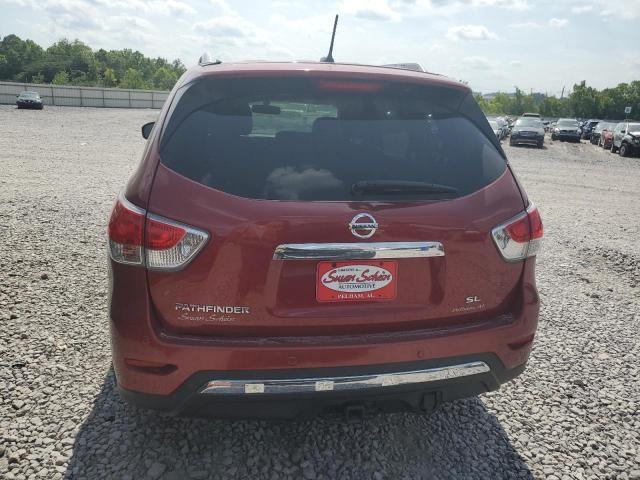 5N1AR2MN8EC725066 - 2014 NISSAN PATHFINDER S RED photo 6
