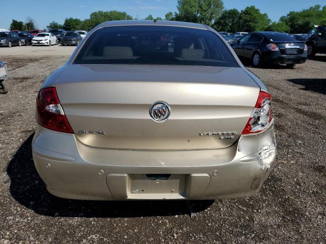 2G4WE567051291703 - 2005 BUICK LACROSSE CXS BEIGE photo 6
