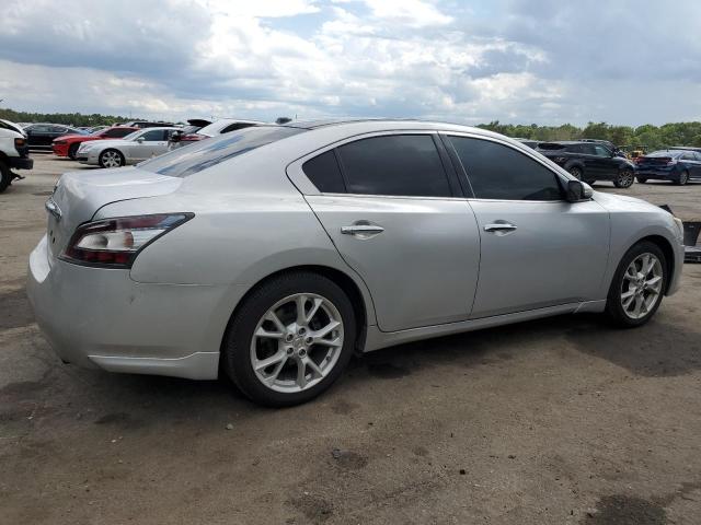 1N4AA5AP2EC470309 - 2014 NISSAN MAXIMA S SILVER photo 3