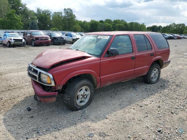 1GNDT13W8T2260208 - 1996 CHEVROLET BLAZER RED photo 1