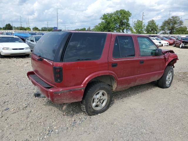 1GNDT13W8T2260208 - 1996 CHEVROLET BLAZER RED photo 3