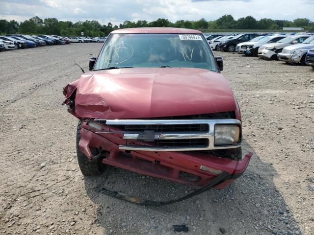 1GNDT13W8T2260208 - 1996 CHEVROLET BLAZER RED photo 5