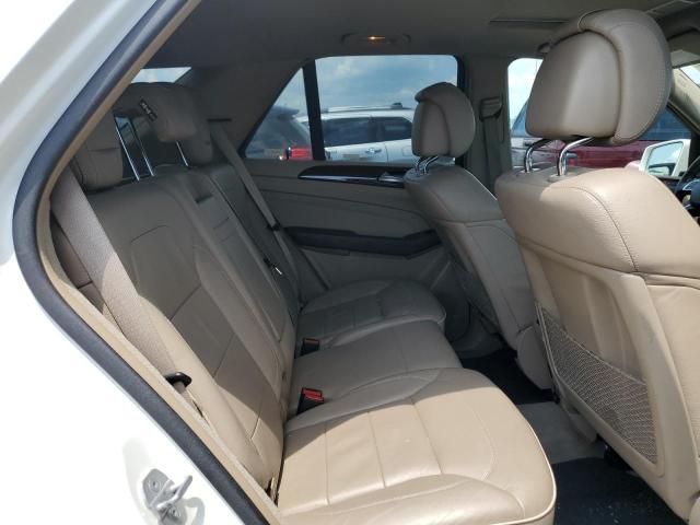 4JGDA5HB0DA221224 - 2013 MERCEDES-BENZ ML 350 4MATIC WHITE photo 10