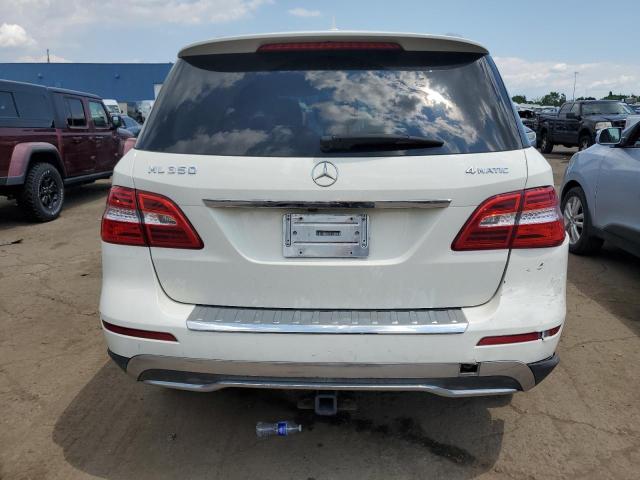 4JGDA5HB0DA221224 - 2013 MERCEDES-BENZ ML 350 4MATIC WHITE photo 6