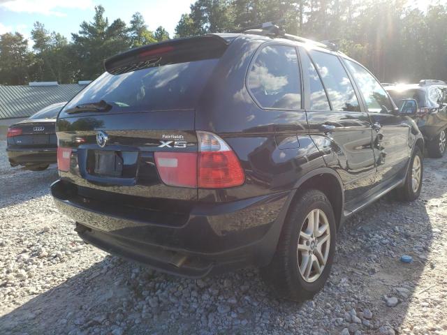 5UXFA13536LY33107 - 2006 BMW X5 3.0I BLACK photo 4