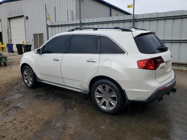 2HNYD2H46CH522622 - 2012 ACURA MDX TECHNOLOGY WHITE photo 2