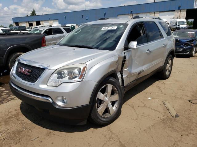 1GKKRREDXBJ265038 - 2011 GMC ACADIA SLT-1 WHITE photo 1