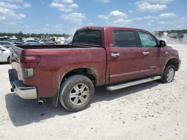 5TFEV54119X073521 - 2009 TOYOTA TUNDRA CREWMAX BURGUNDY photo 3