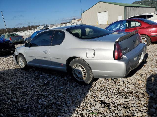 2G1WW12E529263299 - 2002 CHEVROLET MONTE CARL LS SILVER photo 2