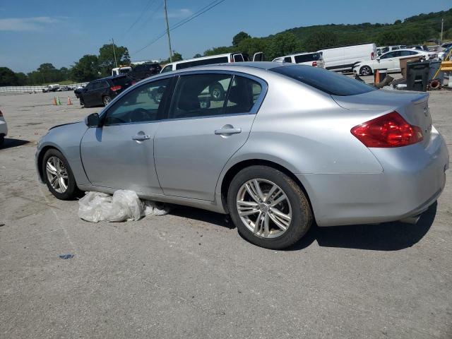 JN1DV6AP9BM602637 - 2011 INFINITI G25 BASE SILVER photo 2