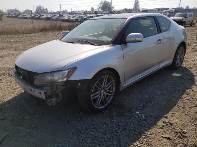 JTKJF5C73D3054964 - 2013 TOYOTA SCION TC ვერცხლისფერი ფოტო 2