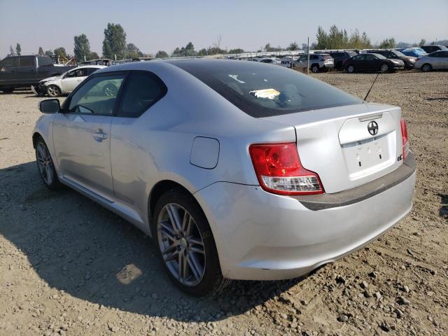 JTKJF5C73D3054964 - 2013 TOYOTA SCION TC ვერცხლისფერი ფოტო 3