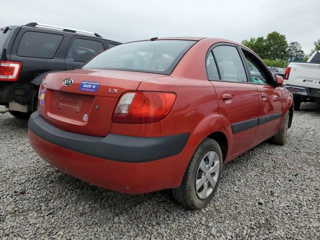 KNADE223096462264 - 2009 KIA RIO BASE ORANGE photo 3