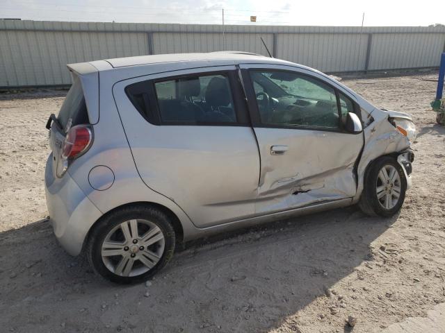 KL8CD6S9XEC540437 - 2014 CHEVROLET SPARK 1LT SILVER photo 3