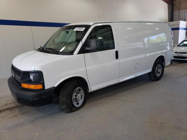 1GCWGFCG1D1164052 - 2013 CHEVROLET EXPRESS G2 WHITE photo 1