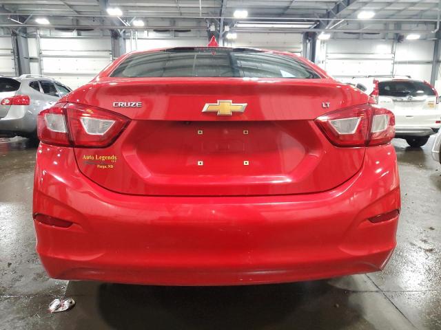 1G1BE5SM0J7164907 - 2018 CHEVROLET CRUZE LT Қызыл фото 6