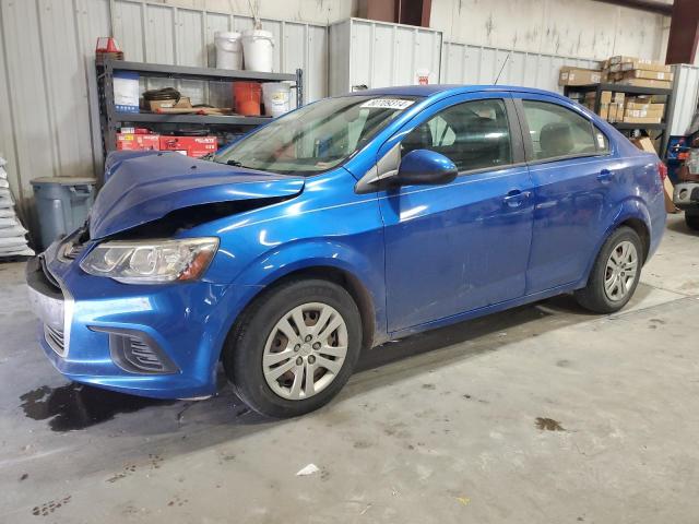 1G1JB5SH5H4151587 - 2017 CHEVROLET SONIC LS BLUE photo 1
