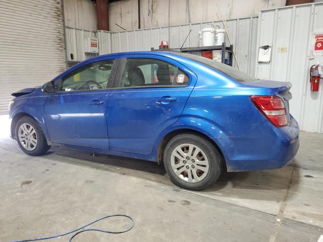 1G1JB5SH5H4151587 - 2017 CHEVROLET SONIC LS BLUE photo 2