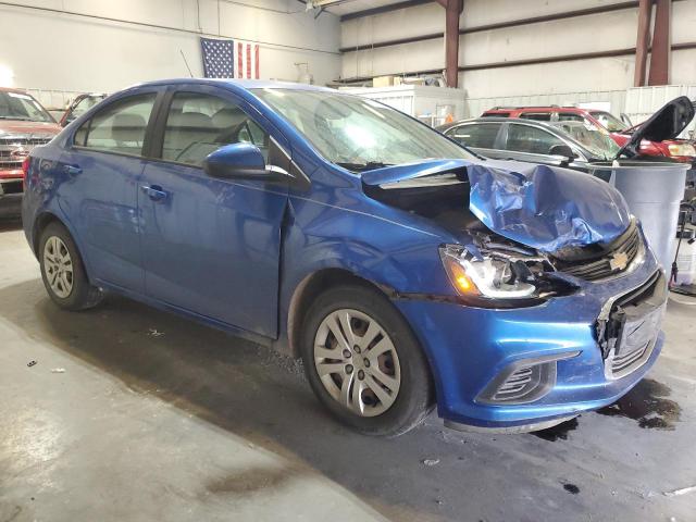 1G1JB5SH5H4151587 - 2017 CHEVROLET SONIC LS BLUE photo 4