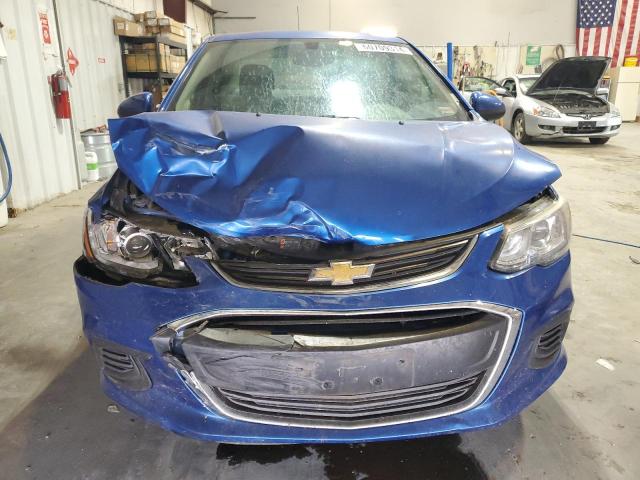 1G1JB5SH5H4151587 - 2017 CHEVROLET SONIC LS BLUE photo 5