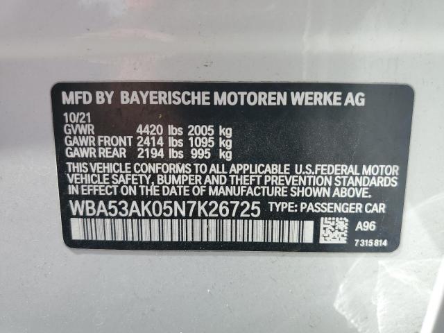 WBA53AK05N7K26725 - 2022 BMW 228I WHITE photo 12
