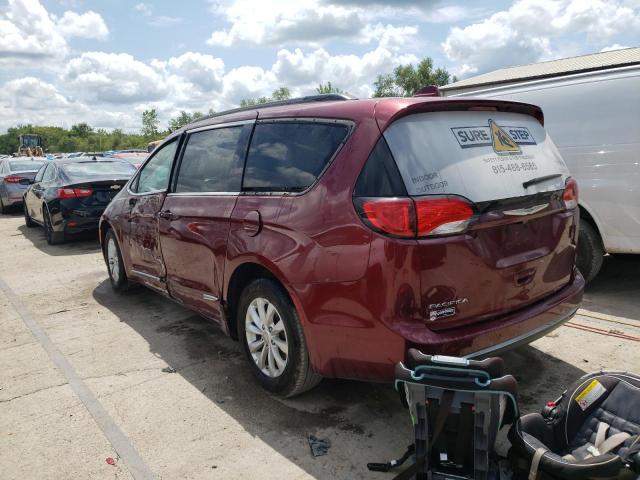 2C4RC1BG3HR540216 - 2017 CHRYSLER PACIFICA TOURING L BURGUNDY photo 2