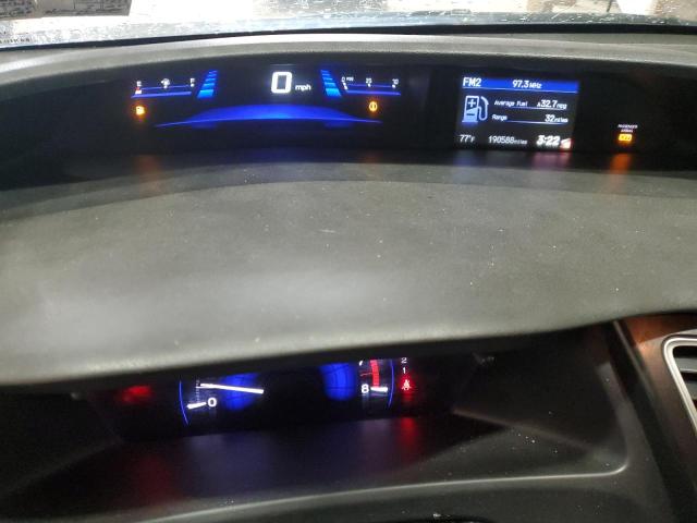2HGFG3B85DH518330 - 2013 HONDA CIVIC EX BLACK photo 9