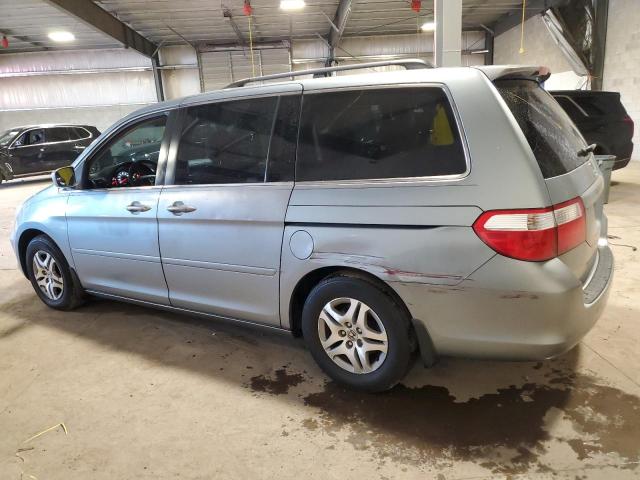 5FNRL38405B085583 - 2005 HONDA ODYSSEY EX SILVER photo 2