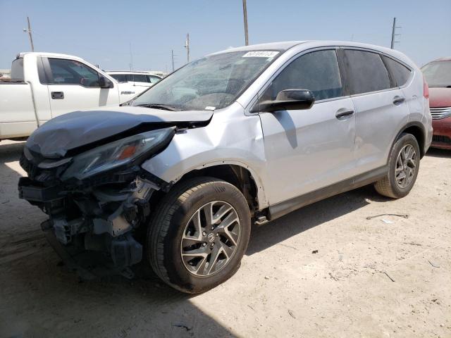 5J6RM4H40GL035957 - 2016 HONDA CR-V SE SILVER photo 1