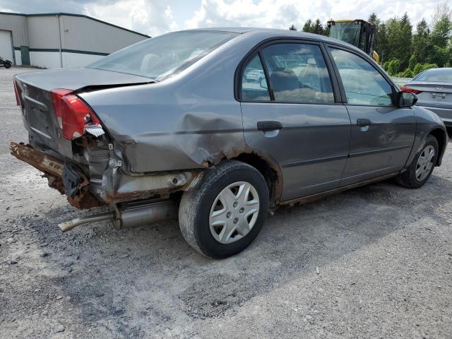 2HGES16395H603542 - 2005 HONDA CIVIC DX VP رمادي صورة 3