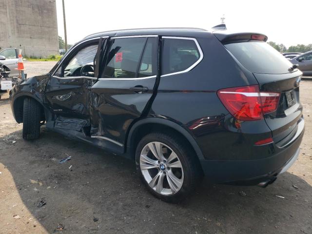 5UXWX7C56BLT78412 - 2011 BMW X3 XDRIVE35I Қара фото 2