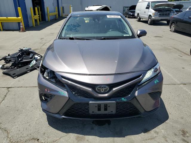 4T1B61HK4KU765982 - 2019 TOYOTA CAMRY XSE Graphite photo 5