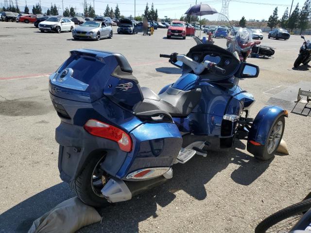 2BXJBKC16BV001474 - 2011 CAN-AM SPYDER ROA RT BLUE photo 4